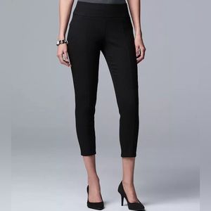 Simply Vera Wang Ultrastretch Ankle Pant~NWT~Size Small